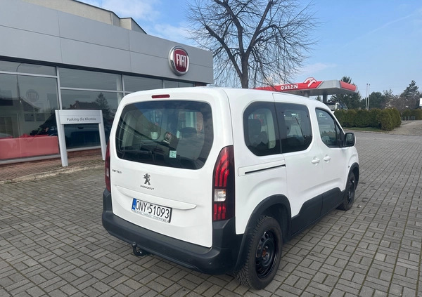 Peugeot Rifter cena 78900 przebieg: 6300, rok produkcji 2020 z Świdnik małe 154